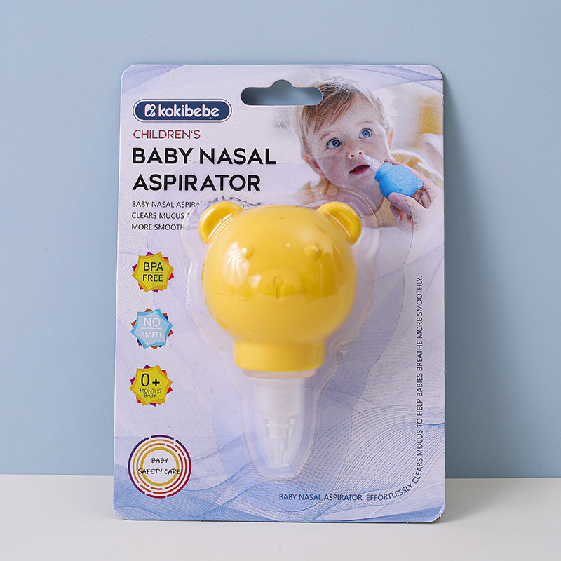 Aspirador Nasal Anti-reflujo para Recién Nacidos de Plástico