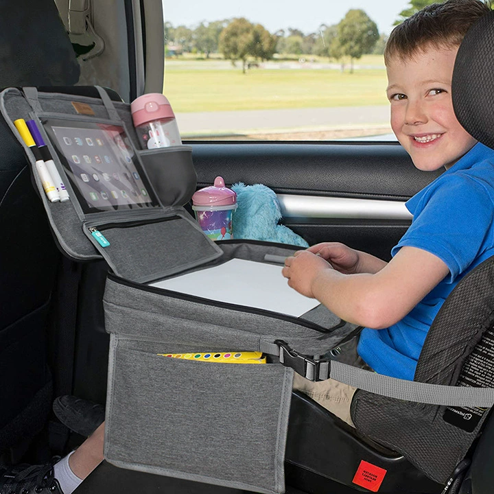 Трансграничный Детский письменный стол, спинка автокресла, складной задний письменный стол, стеллаж для хранения заднего сиденья, стол, доска на заказ