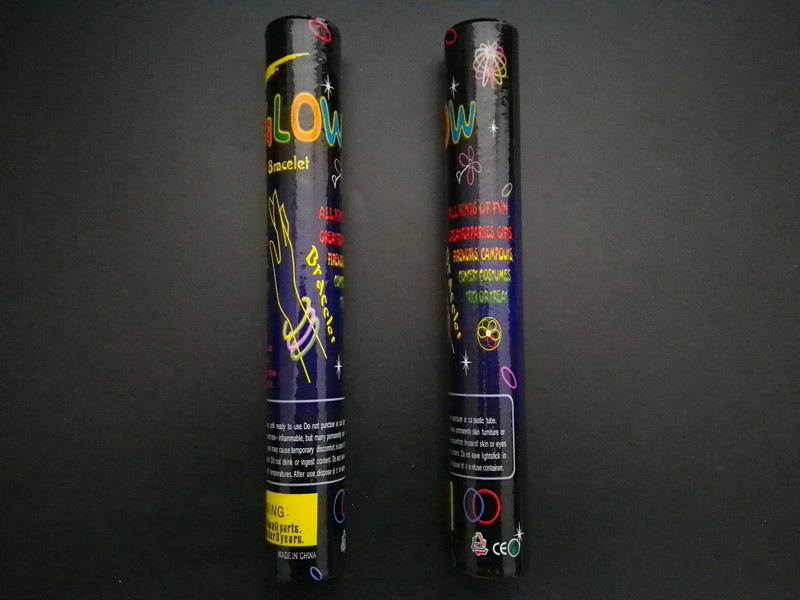 Barras fluorescentes - color mixto - 15 pcs. - Barril