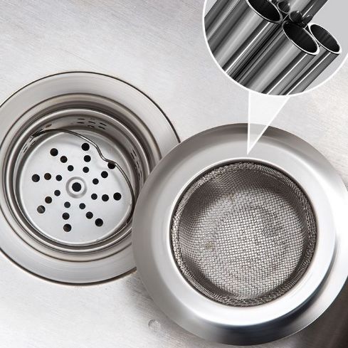 Kitchen sink filter, stainless steel anti-blocking artifact, vegetable basin, sink, sewer floor funnel, filter slag screen