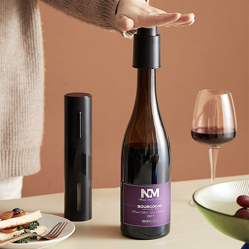 Fábrica abre botellas de vino doméstico abre botellas de vino abre botellas de vino auto-apertura eléctrica distillero conjunto de vino