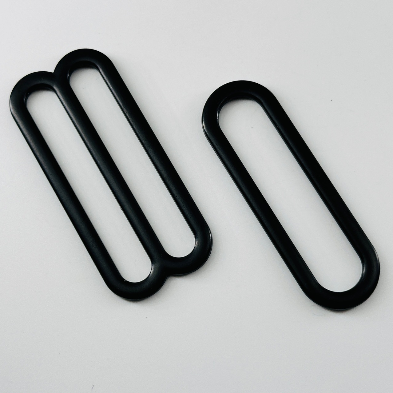 Oval backpack webbing buckle, oval 50mm egg-shaped buckle, 5.0cm D-ring buckle, 50mm webbing D-ring buckle