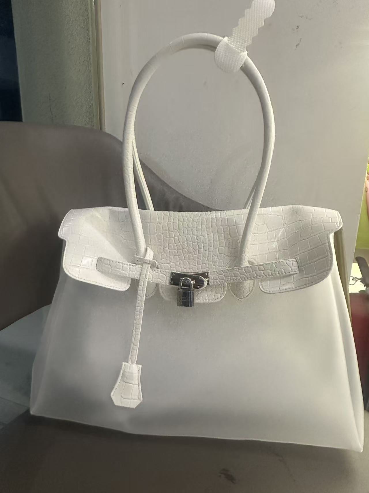 Jellyfirkin nuevo verano nuevokiiikiii bolso de jalea bolso de hombro de gran capacidad bolso de brazo image 25