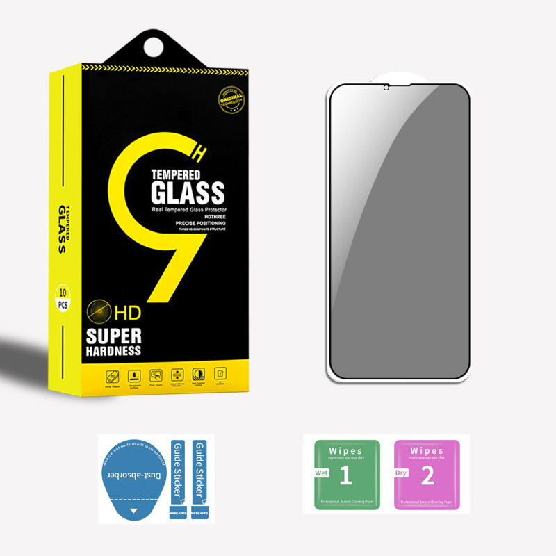 Envelope packaging circle 9 a pack (toughened film X1 film sticking tool X1 help labeling)