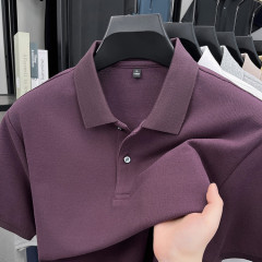 夏の高級メンズポロシャツ、ラペル付き半袖カジュアル襟付きTシャツ、メンズ工場卸売カスタマイズ