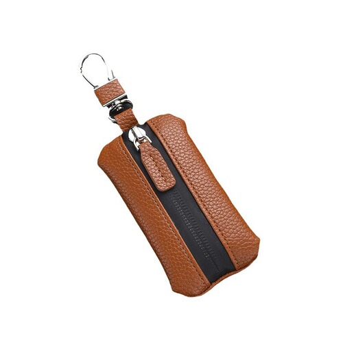 Men's Mini Locksmith Key Bag for Women Universal Large Capacity Coin Zipper Key Case Business Men