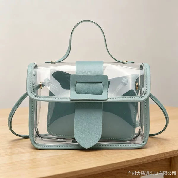 2023 Korean Version Transparent Jelly Women's Bag for Summer, Exclusively Available on Amazon for Wholesale and Bulk Purchasing