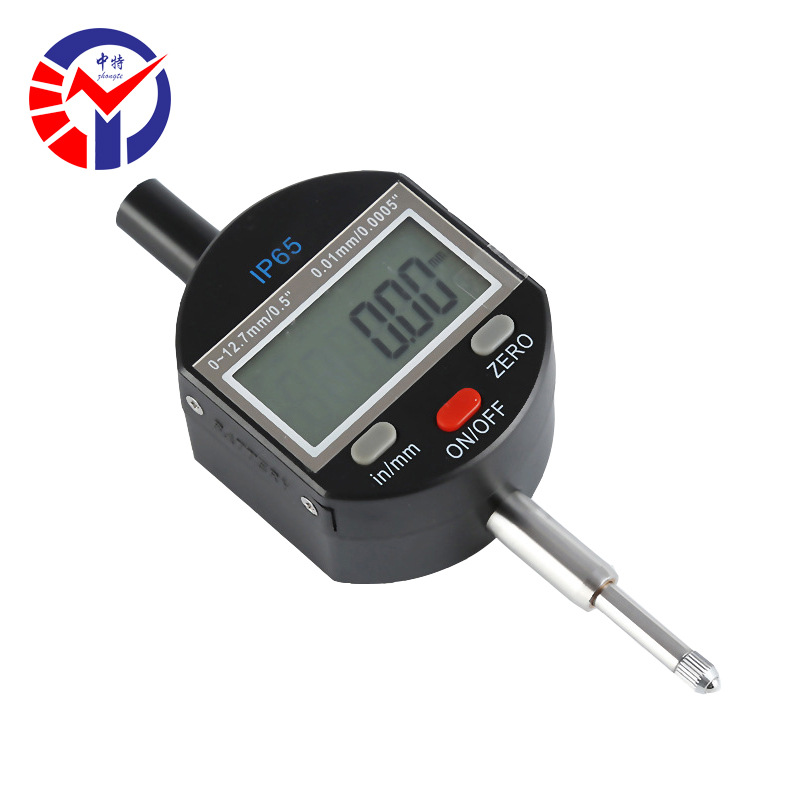 IP65数显百分表0-12.7mm 航空铝合金主体高精准防水防尘指示表