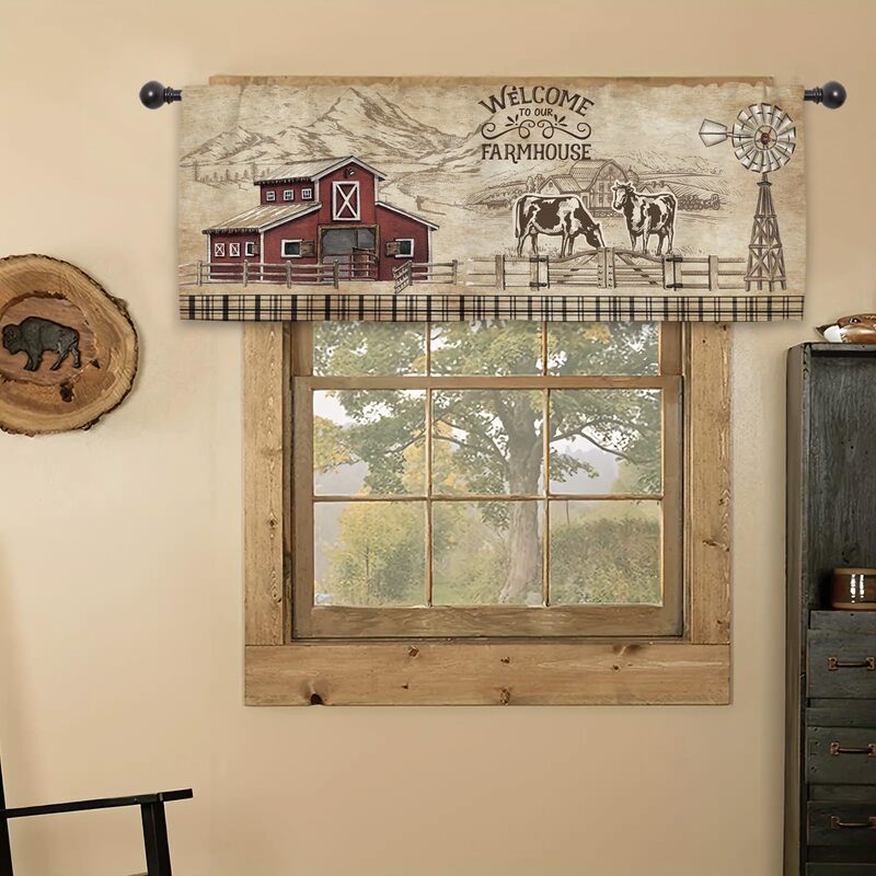 Cross-Border Amazon Short Curtains Farmhouse Pastoral Style Curtains Door Curtains Coffee Curtains Kitchen Sink Cabinet Dustproof Cross-Border Amazon Short Curtains Farmhouse Pastoral Style Curtains Door Curtains Coffee Curtains Kitchen Sink Cabinet Dustproof