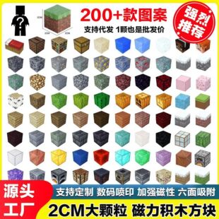 �羳�����eľ���K�ҵ�MC����2cm��ͯ����DIYƴ�b��ߴ�������b