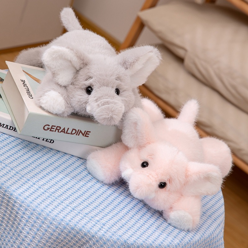 Muñecas de peluche de elefantes transfronterizos lindas muñecas de dibujos animados para niños con almohada tranquilizadora regalo de cumpleaños image 3