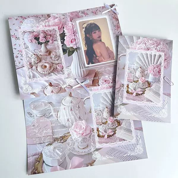 Hua Ye Secret-Two Folding Pages