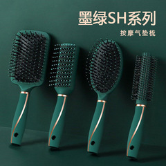 Air Cushion Comb Massage Comb Curling Comb Women's Home Use Smooth Hair Styling Comb Home Use Bone Plate Fluffy Cushion Comb