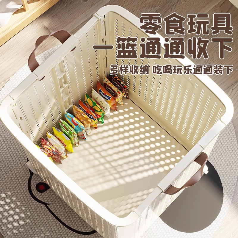 Juguetes infantiles gran capacidad muñeca muñeca muñeca de peluche bloque de construcción caja caja de almacenamiento doméstica