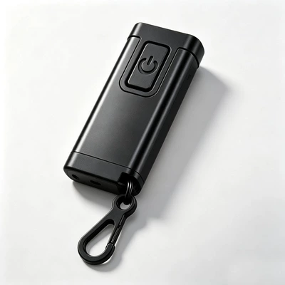 Mini portable keychain light CPB, UV fənərlər - black-upgraded-version