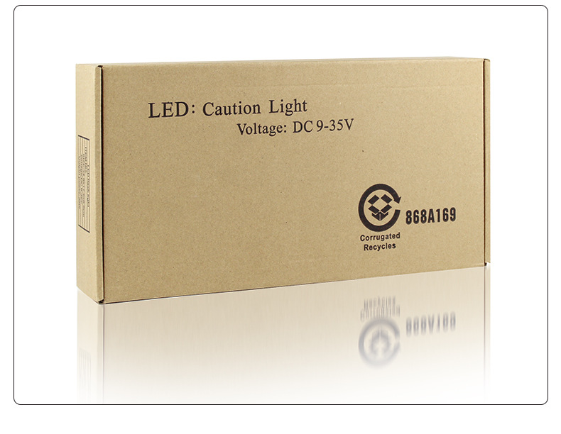 12-24V Cob Mini Short Row Warning Light Led Car Truck Construction Rescue Vehicle Light Strobe Light