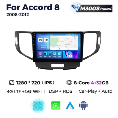 Honda sipelarui Accord8 Acura: DVD Navigation - m300s-432-eight-nuclear-netcom