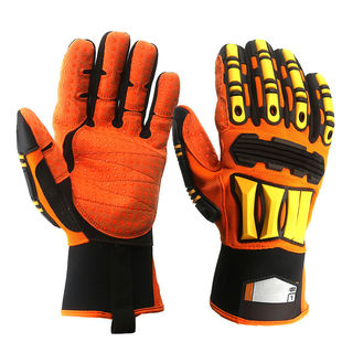 Factory Wholesale Mechanical Gloves Ce Puncture-Proof, Anti-Collision, Anti-Cutting, Maintenance, Firefighting, Rescue, Miner, Tpr Shockproof and Breathable