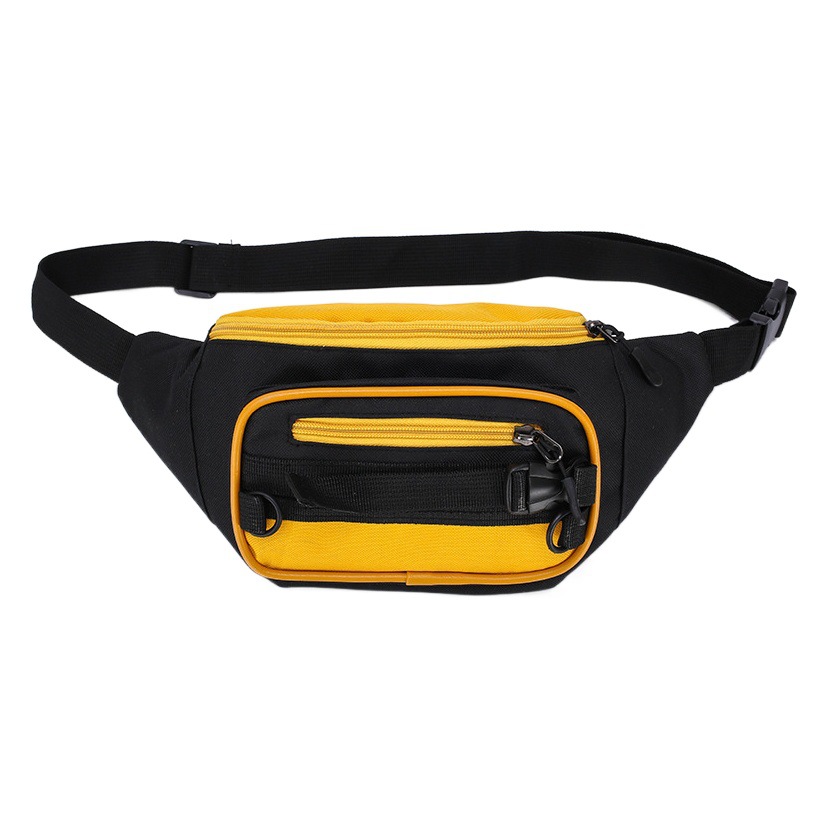 Riñonera de lona de nuevo color transfronterizo, bolso pequeño de gama alta de nicho para mujer, bolso de pecho versátil, tendencia para estudiantes de deportes al aire libre