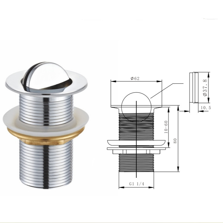 Suministro de fregadero estándar europeo, tipo placa giratorio, drenaje de agua de acero inoxidable, drenaje de acero inoxidable
