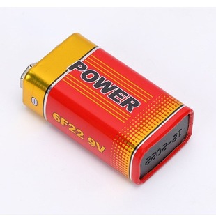 Applicable to all kinds of metal detector battery ordinary disposable 9V battery