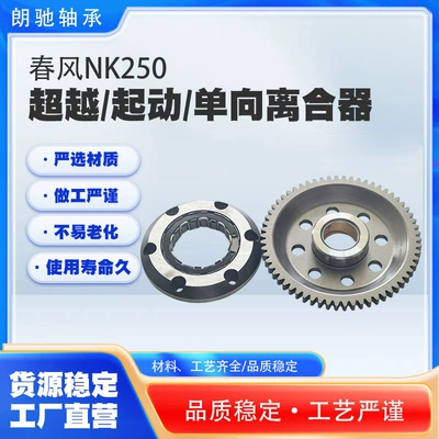 Spring Wind NK250 Overrunning Clutch, Starter Clutch, One-Way Clutch – Motorcycle Parts, Wholesale (Avtomatik sürtünməli mufta)