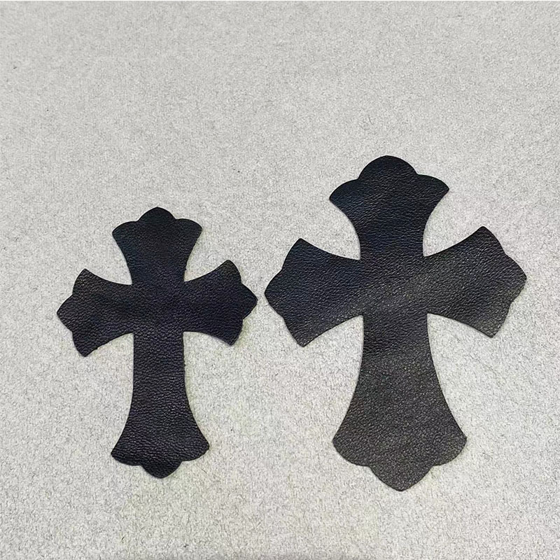 원래 말머리 양모 특허 가죽 크로스 가죽 로고 재고