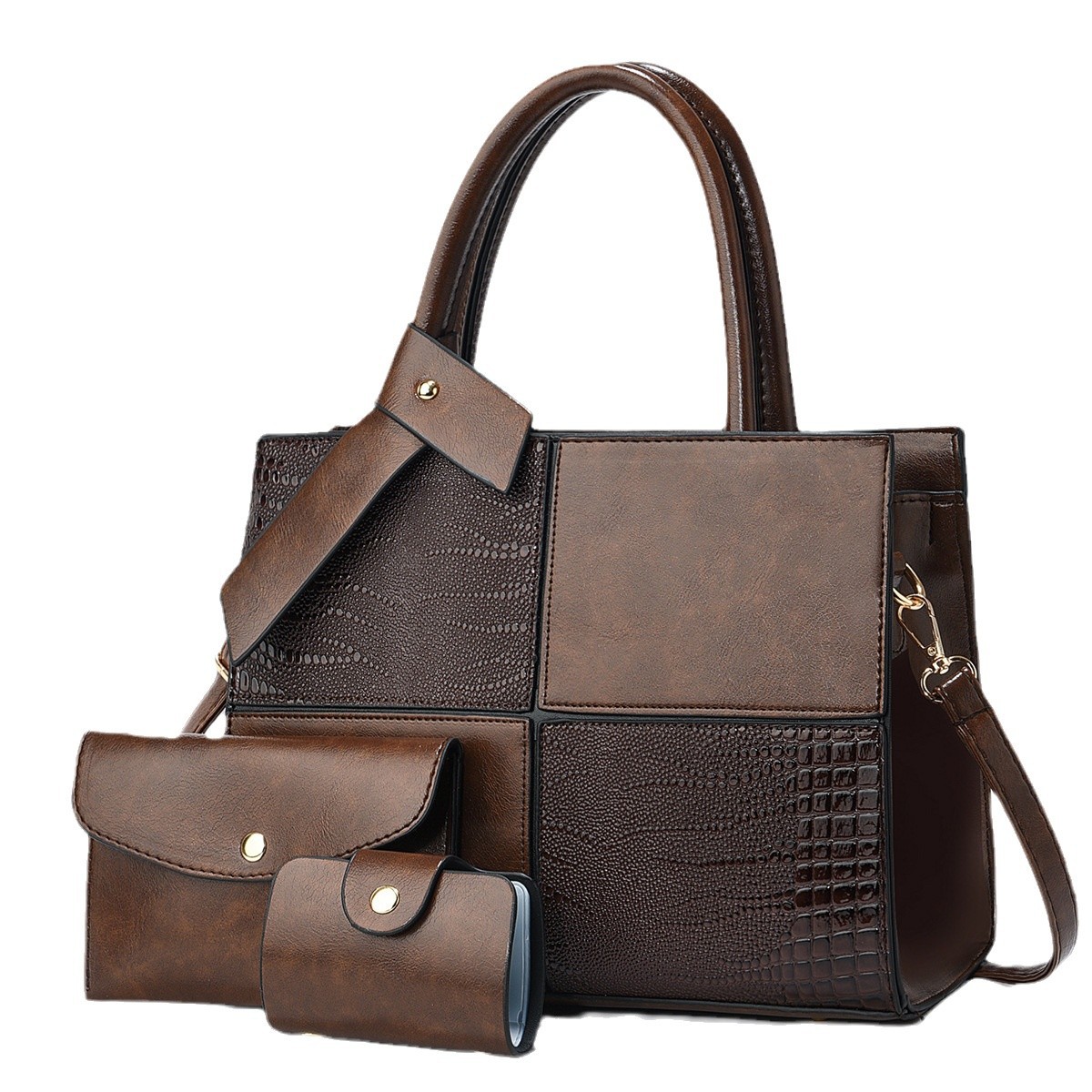 Comercio exterior nuevo bolso de mujer retro versátil de alta calidad sensación mujer mochila de tendencia textura bolso de hombro nicho