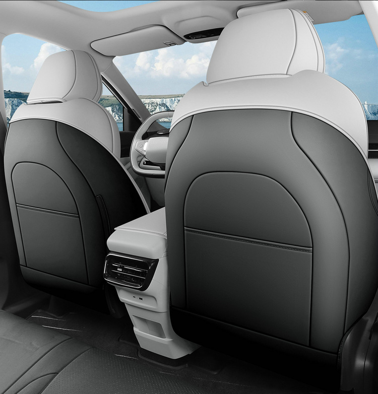 Geely Galaxy E5 Special Seat Cover Napa Leather Four Seasons Universal Full-Surrounded Breathable Perforated Cushion