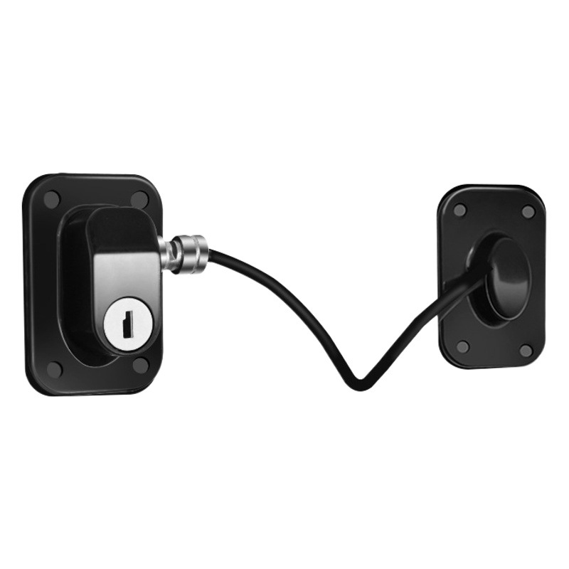 Bloqueo de refrigerador para niños Bloqueo de contraseña sin perforación Bloqueo de seguridad anti-caída de gran altura Bloqueo antirrobo para el hogar Hebilla de límite Bloqueo de media luna