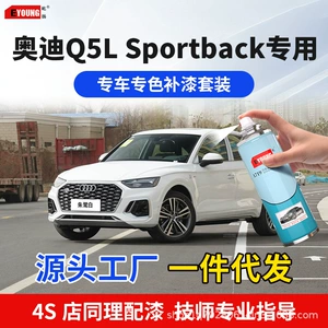 Audi Q5L Sportback Legendary Black Car Paint Scratch Repair Nardo Gray Sky Cloud Gray Special Self-Applying Paint
