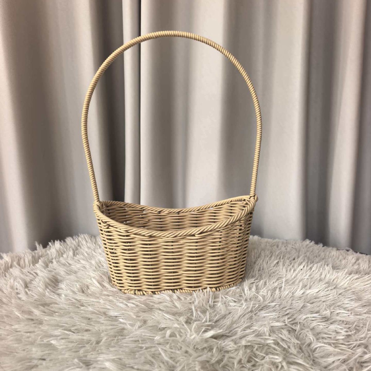 Cesta Tejida de Flores de Vid, Hecha a Mano y Decorativa para Fiestas y Arreglos Florales image 43