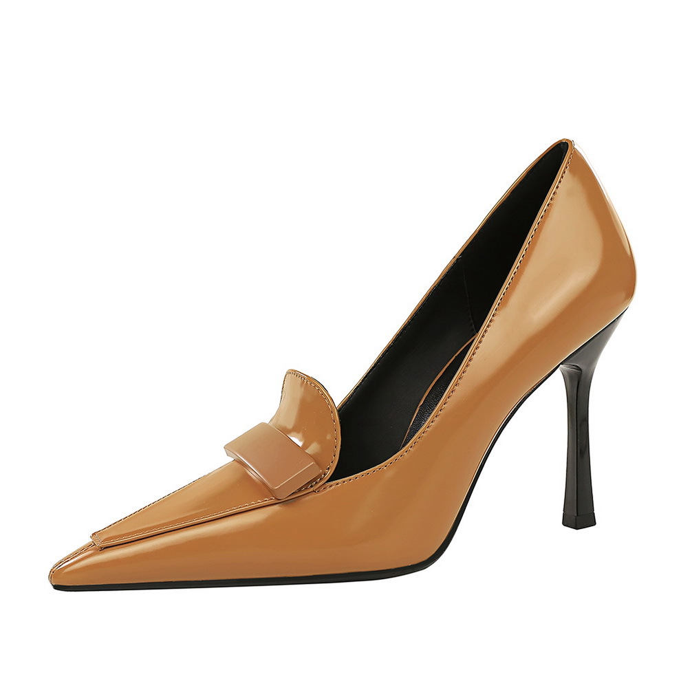 Elegant Women's Stiletto Heel Pumps With Pointed Toe Design_voghion.com