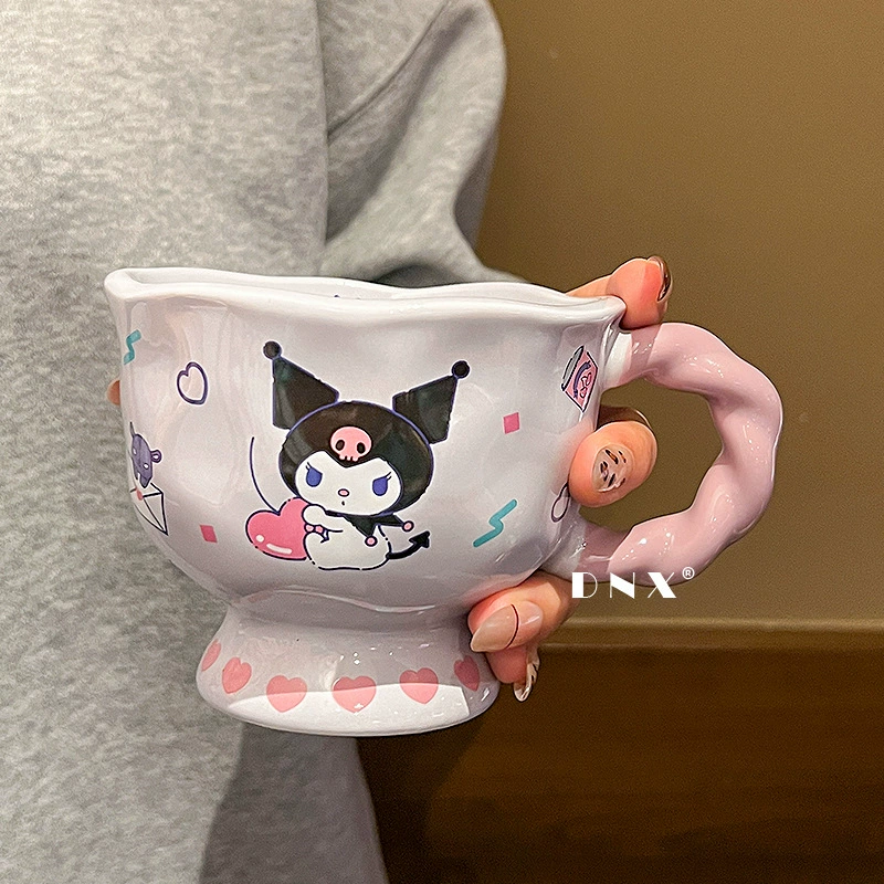 Кружка (Sanrio) Hello Kitty / My Melody 360 мл, керамическая, для офиса и подарка