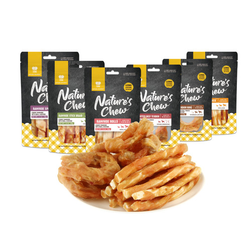 【10 Free 2】Narish Australian Pure Meat Love Chewing Natural Series - Small Black Bag, Indestructible Dog Teeth Cleaning Chew