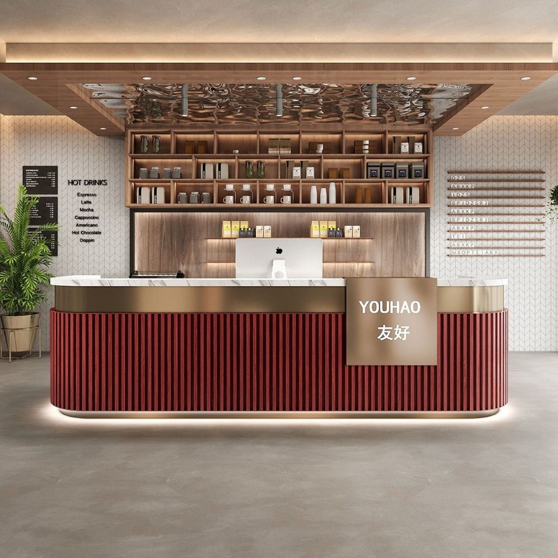 咖啡店酒吧收银台蛋糕店奶茶店餐厅前台健身房瑜伽馆接待台吧台|undefined