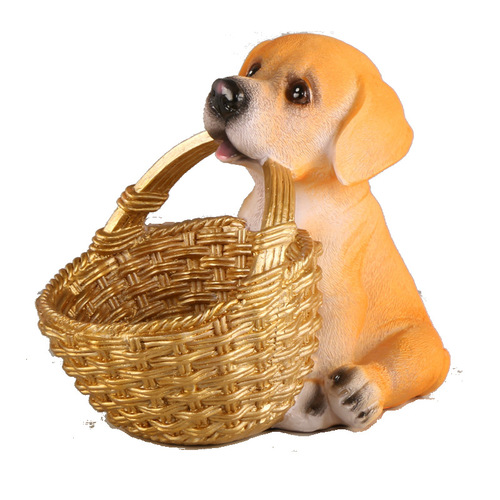 Key storage ornaments in the entrance hall, wine cabinet, doorway shoe cabinet, home decorations, dog storage ornaments in the living room