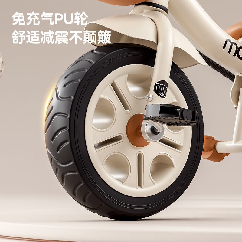 Triciclo para niños, carro de bebé, bicicleta para niños pequeños, bicicleta para niños de 1 - 3 - 5 años image 5