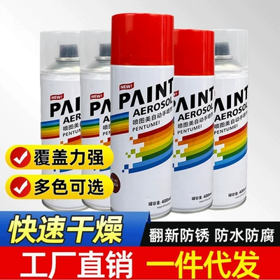 Glossy Matte Self-Painting Varnish Hand Spray Paint Metal Plastic Waterproof Anti-Rust Primer Protective Paint Varnish Wholesale
