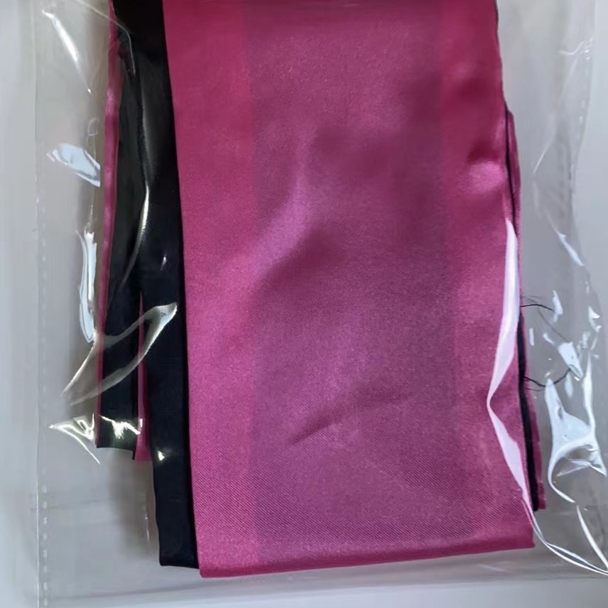 Cinta con los ojos vendados máscara de ojo seductora joyería prohibida sexy ojo que cubre la cinta de seda de doble cara coqueteo vinculante correa de mano