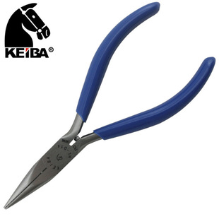 Japanese KEIBA Horse Miniature Needle Nose Pliers HL-D14 Toothless Jewelry Processing 5 Inch Pliers Tsim Nose Pliers HL-D04