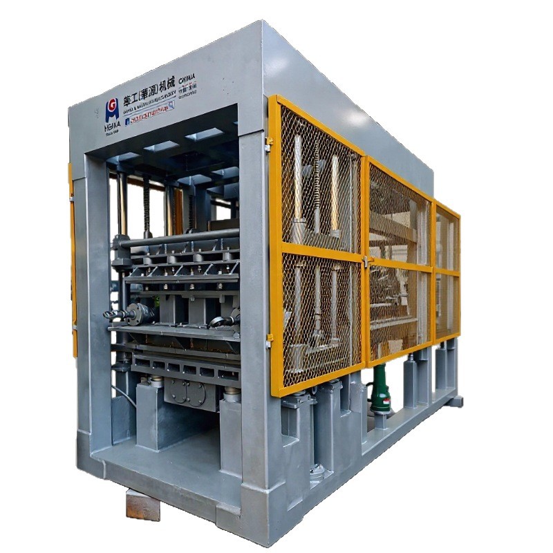 华源QT6-15全自动水泥免烧液压制砖机器 砖机 制砖设备