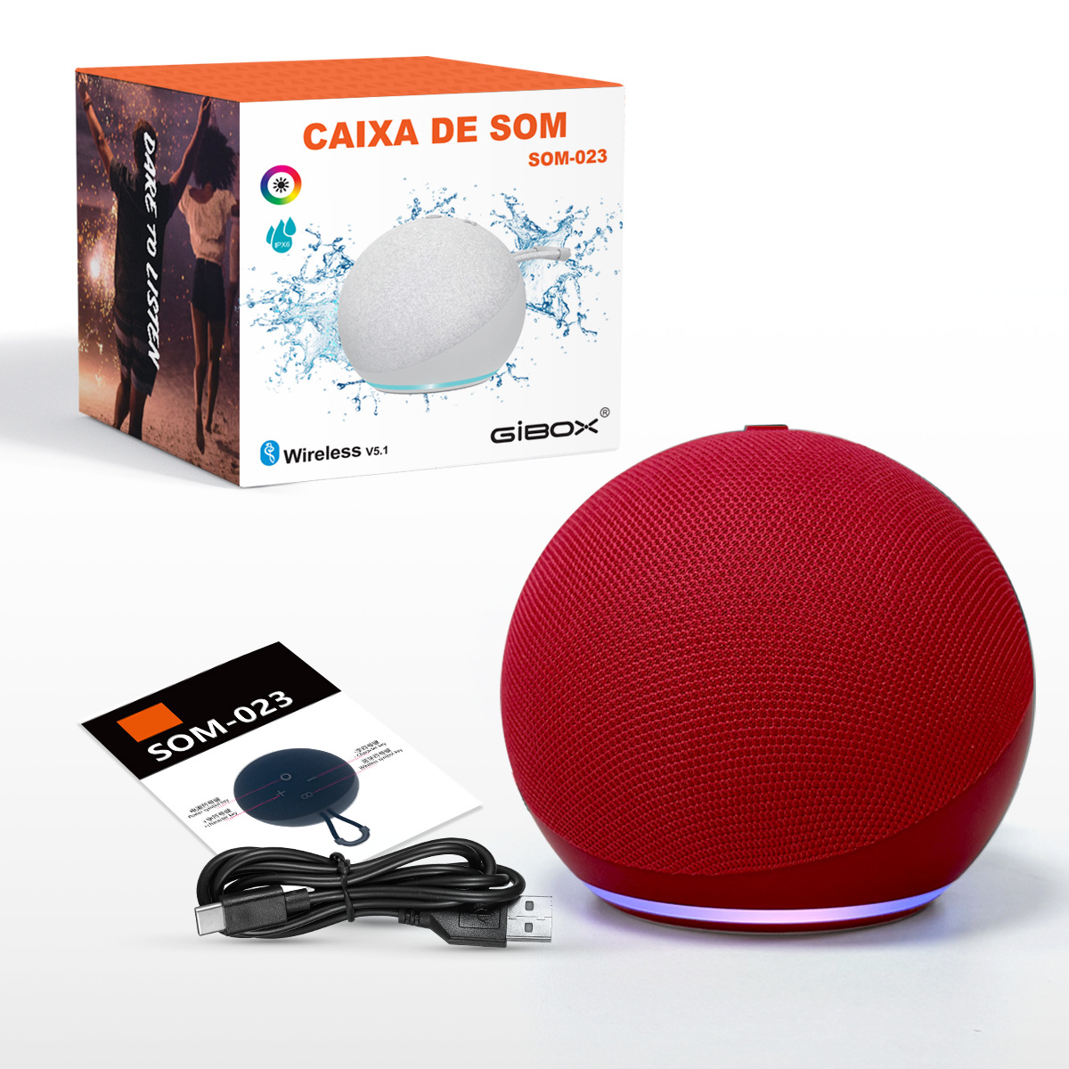 越境人気商品 アラックス Bluetoothスピーカー 重低音 高品質メッシュ 外貿仕様 RGBカラフル小型スピーカー