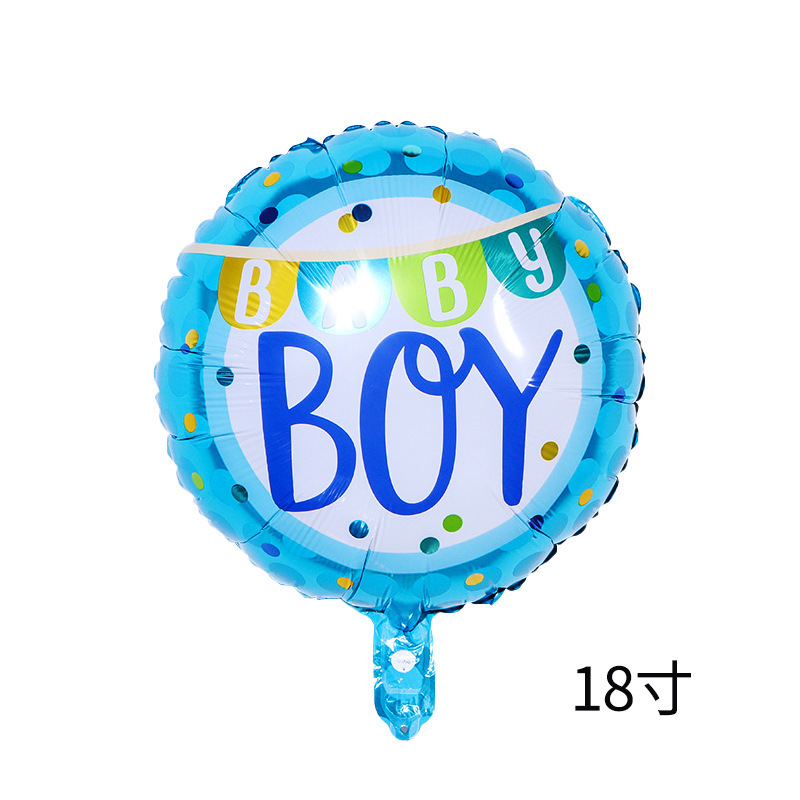 BABY SHOWER bebés masculinos y femeninos sexo revelado globo para niños azul rosa decoración de la fiesta del globo