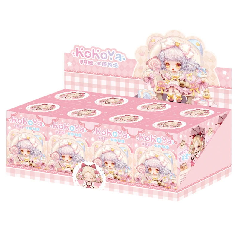Официальный магазин настоящий детский шкаф Cocoa's Wardrobe Story первая модная blind box фигура двуимпликационная модель подарок