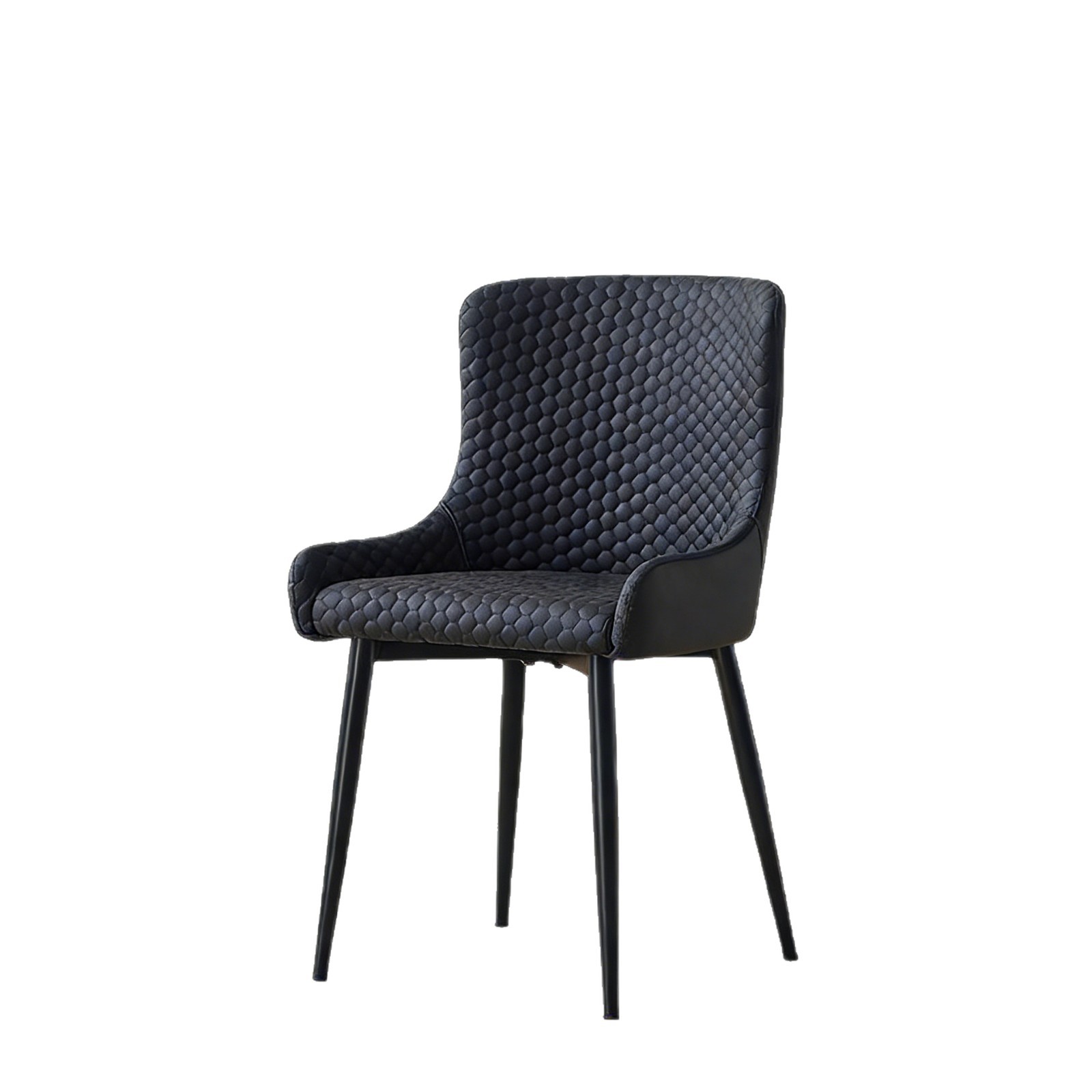 Silla de comedor de lujo ligero de comercio exterior silla de comedor de lujo nórdica alta sensación silla de respaldo casera cómoda silla de negociación image 6