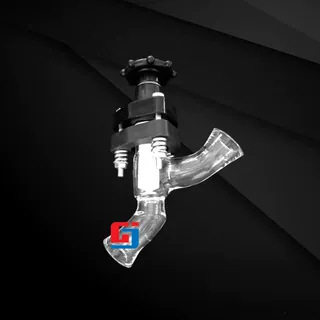 供应玻璃阀门化工用防腐扩口玻璃阀门高硼硅耐高温玻璃阀门