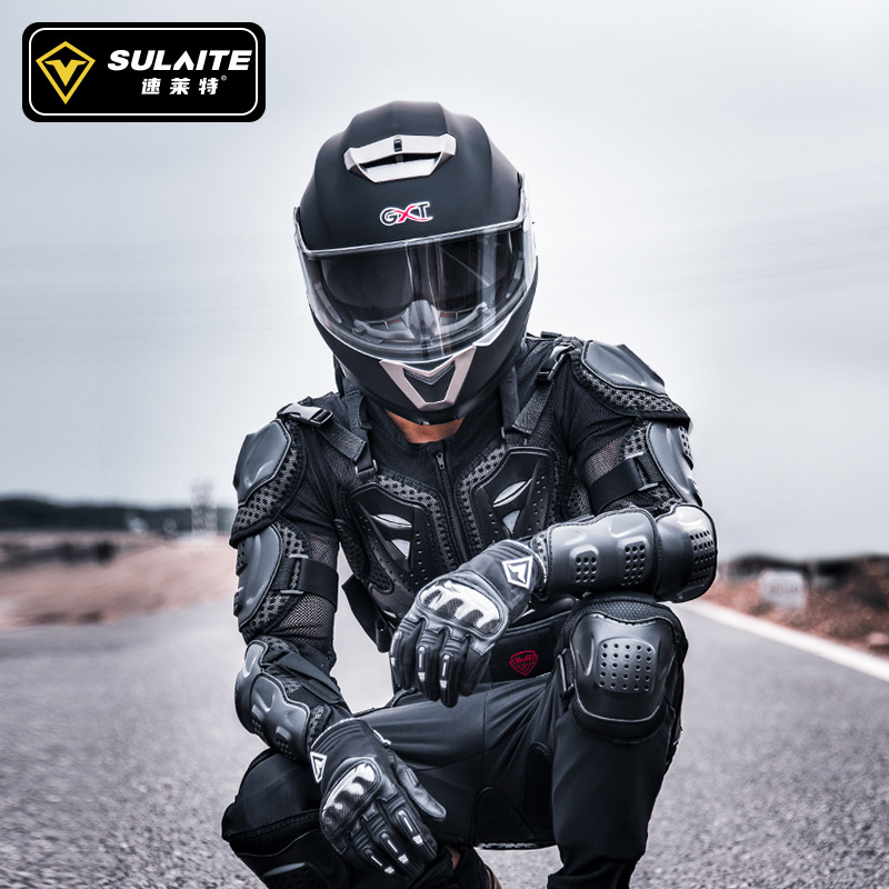 Yutian motocicleta armadura de montaje todo el cuerpo anti-caída ropa de carreras armadura hombre equipo de protección de rodillas de motocicleta