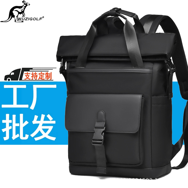 New Cross-Border Multifunctional Backpack Men's Business Waterproof Computer Bag Commuter Student School Bag Travel Backpack Men
