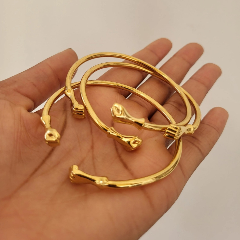 蓝菁 跨境新款拳头手镯开口手环 欧美波西米亚风个性百搭拳击手镯